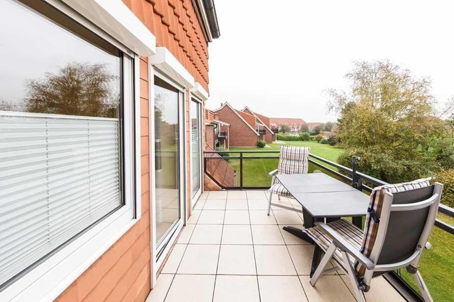 Ferienwohnung 4 mit Sonnenbalkon im Landhaus Hubertus Duhnen Cuxhaven Exterior foto